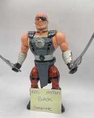 Blade vintage MOTU movie figure *complete* (1987) Heman (Mexico)