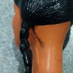 1960’s-70’s Marx Johnny West Princess Wildflower Head Good Cond #1