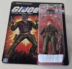 GI Joe Classified Series Retro Cardback Wild Bill Hardy 6in Figure New Hasbro