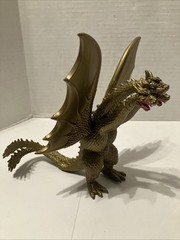 Bandai 2014 King Ghidorah 6.5″ Figure Toho Godzilla 3 Headed Golden Dragon Kaiju