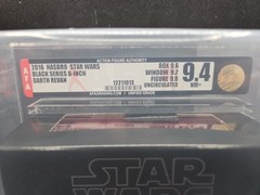 2016 Star Wars The Black Series 6″ DARTH REVAN KOTOR AFA Uncirculated 9.4 Wow!