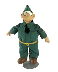 Beetle Bailey Camp Swampy Sargent Orville Snorkel 16″ Plush Doll 2000 Toy Works