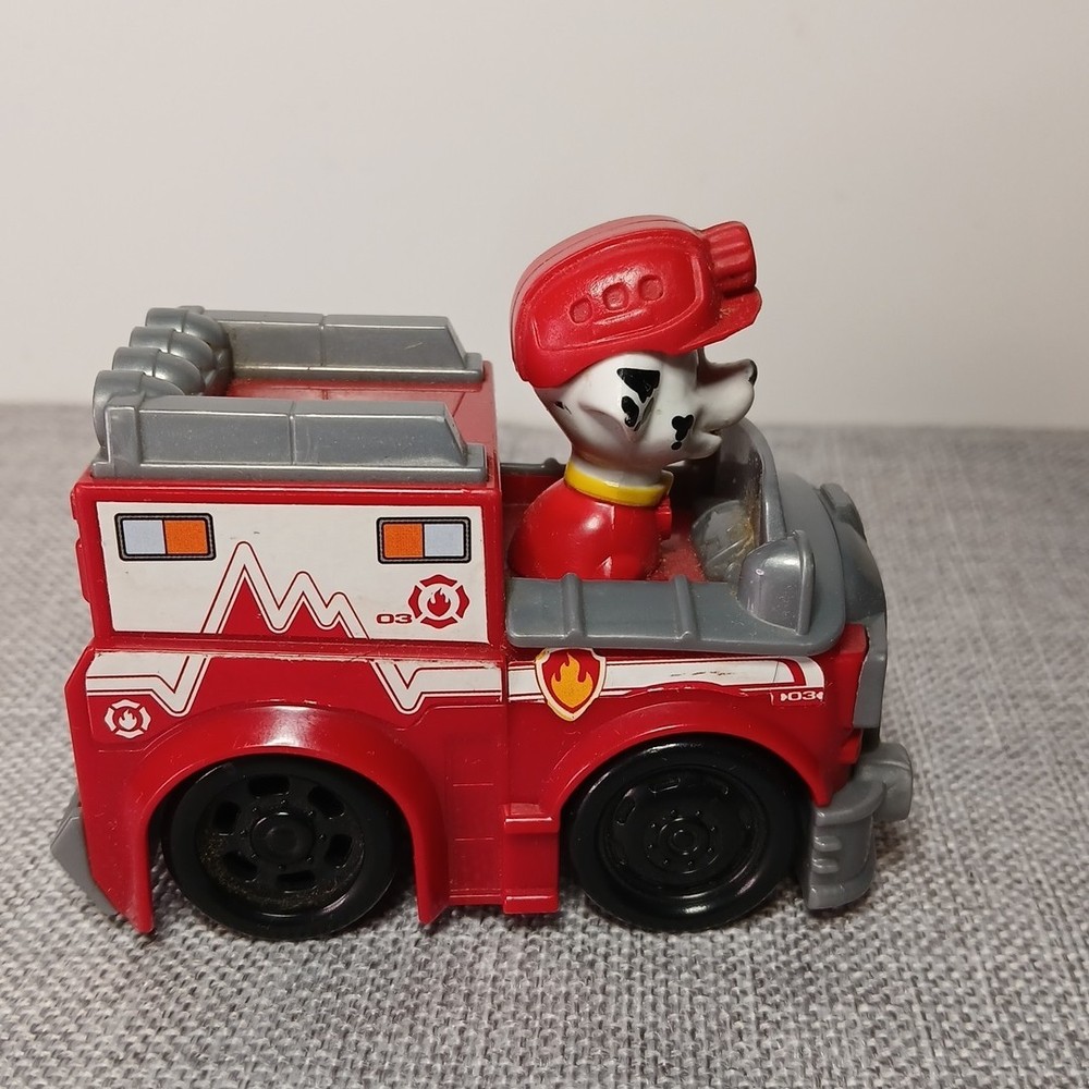 Paw Patrol Marshall Fire Truck Vehicle & Action Figure Spin Master Engine #3