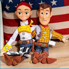40cm Toy Story Woody Buzz Jessie Rex Figure PVC Action Model Collection Toy