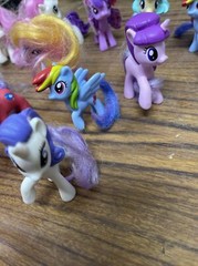 My Little Pony Toy Lot, 19 Various Ponies & Sizes, Used