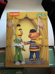 Blokees Sesame street build and play Precool series 2 Count Bert Ernie Oscar