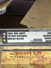 Toyfare Exclusive Buffy the Vampire Slayer Vampire Willow Variant Graded 85