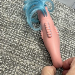 My Little Pony G1 Sea Pony Wavedancer 1983 Pink W Blue Hair Rare HG8