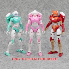 Upgrade Kit For Siege Earthrise Arcee Lifeline Elita-1 Gun Backpack Leg Filler