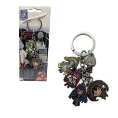 KOTORI KURUMI ORIGAMI TOHKA & YOSHINO Date A Live 1.5 in. 5 Pcs. Key Chain Set