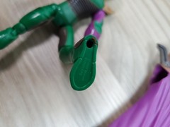 Marvel Mysterio Vintage Action Figure Green Purple Gold Cape Plastic 2007