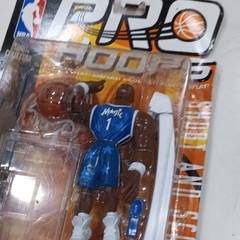 Mattel NBA Pro Hoops Anfernee Hardaway Orlando Magic #1 Figure w/ Ball & Hoop