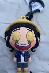 Monogram NETFLIX K-Pop Demon Hunters Figural Bag Clip ZOEY w/ POPCORN EYES New
