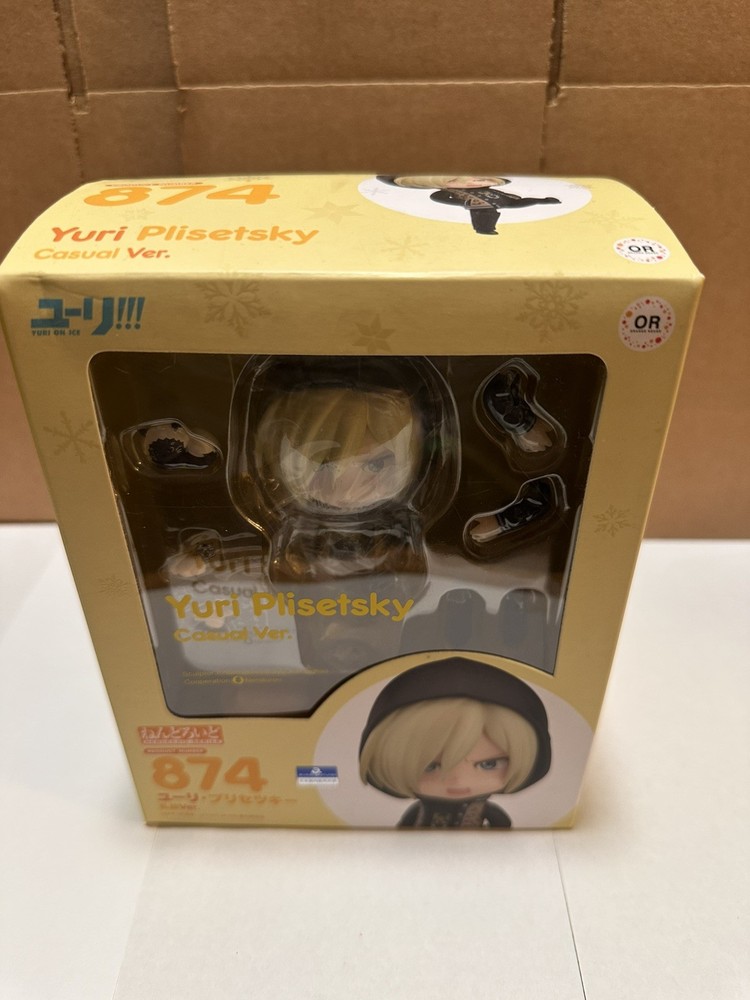Yuri Plisetsky 874 – Casual Ver. Nendoroid Action BRAND NEW! USA SELLER🔥🫡