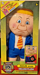 Garbage Pail Kids Deluxe 12” Plush-Limited Edition- Adam Bomb With Trading Card!