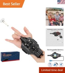 Electric Reel-in Web Launcher Spider String Shooter Toy – Kids & Adults Fun