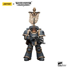 1PCS JOYTOY Warhammer 40K 1/18 Action Figure Space Wolves Grey Slayer Pack Mode