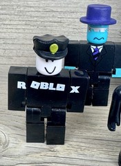 ROBLOX lot with accessories (1) New in Package with Virtual Item Code