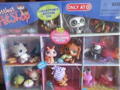 LITTLEST PET SHOP NEW RARE TARGET COLLECTOR EDITION TIN 15 PETS #248 – 262 SET