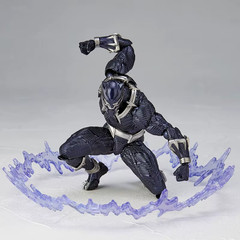 Amazing Yamaguchi Revoltech Black Panther Action Figure New In Box 6in China Ver