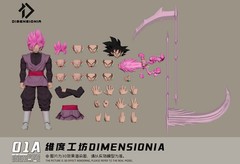 2026NEW In Stock Dimensionia 1/12 Dragon Ball God-Defier Goku Zamasu Figure 01A