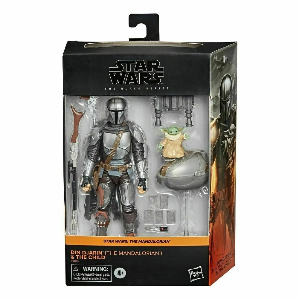 Star Wars Black Series Din Djarin & The Child Action Figure Movable Toy