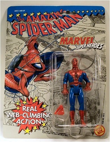 The Amazing Spider-Man Action Figure with Real Web-Climbing