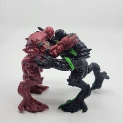 Greenbrier Final Faction Action Figures Lot – of 3 Kharn Monster Alien Figures