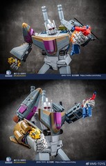 MS Toys MS-P03 G1 Upgrade parts Lord of warc MP Scale MS03-07 Bruticus NO BOX