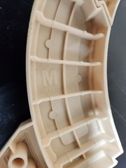 Omega Supreme J K I L M Track Leg Armor Part 1985 G1 Transformers Vintage Hasbro