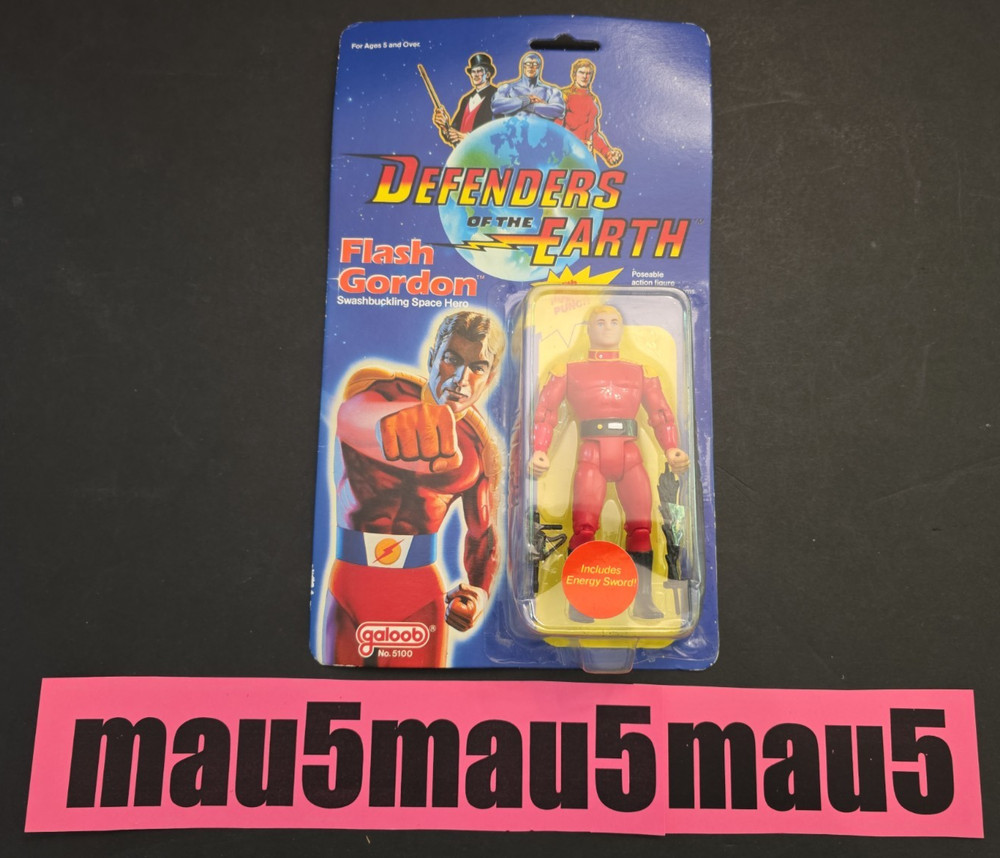 Defenders of the Earth Flash Gordon Action Figure 1985 Galoob 5100 Space Hero