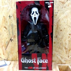 GHOSTFACE! 18″ Roto Plush Doll Figure Scream Mezco Horror Brand New!