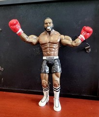 Clubber Lang Boxing Action Figure Red Gloves Black Trunks White Boots