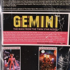 NEW The Outer Space Men GEMINI The Man from the Twin Star Algol 2013