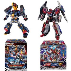 Metal Cardbot W Heavy Iron W & Solidhorn Season3 Transformer Robot Combo 2025