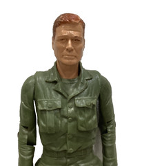 Vintage 1965 Marx STONY STONEWALL SMITH WWII Army Soldier 12″ Action Figure