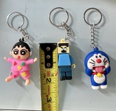 HUGE LOT 40 Mini Blind Box Bundle KEYCHAIN Minecraft Doraemon Crayon Shin-chan