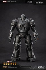 1915-01: ZD Toys Marvel Iron Man Iron Monger 9″ action figure (LED Ver.)