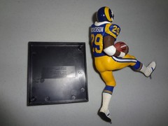 MCFARLANE TOYS NFL SERIES 27 2011 ERIC DICKERSON LA ANGELES RAMS FIGURE FOOTBALL