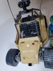Tan AWE Striker 25th Anniversary G.I. Joe With Kitbash Driver