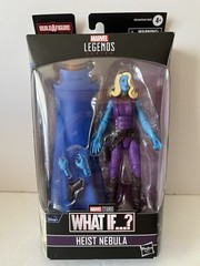 Lot Of 2 Marvel Legends What If ? T’Challa, Nebula 6″ Action Figure Watcher BAF