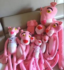 60cm~180cm Pink Panther Plush Doll Toys Kawaii Peluche Pantera Rosa Adorable KO