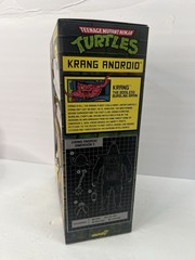 Super7 TMNT Krang Android Super Cyborg Action Figure Clear Articulated 2024 New