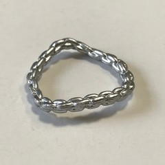 AEW Unrivaled Male Silver Chain Necklace Custom Fodder