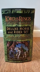 Toy Biz Lord of the Rings Deluxe Arwen & Asfaloth Boxed Light Up Action Figures