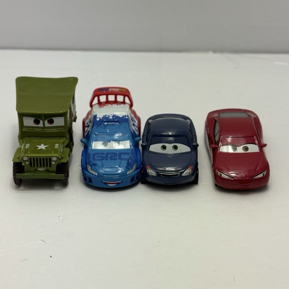 Disney Pixar Cars Lot Of 4 Die-cast Mix Lot