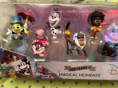 Disney 100 Celebration Figure Pack 100 Years of Magical Moments Olaf Genie Tiana