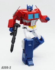 AS TOYS AS-08S KO SS86 OP Prime Action Figure Robot Toy Normal Version