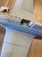 1:18 scale Hawker Hurricane Model Kit-Disassembled and Unpainted