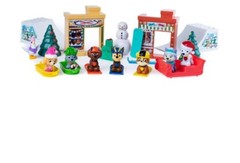 Paw Patrol Christmas Winter Playset 2″ Figures – Advent Calendar 24 Pc Complete